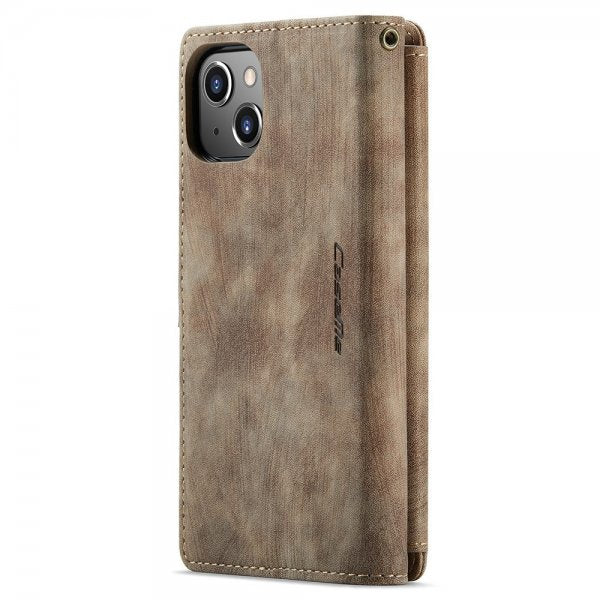 CaseMe iPhone 15 Etui C30 Series Brun