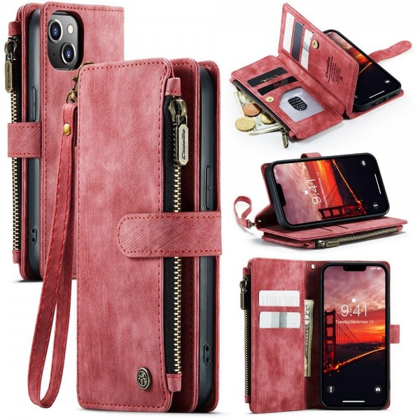 CaseMe iPhone 15 Etui C30 Series Rød