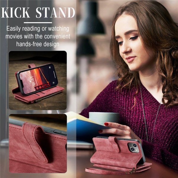 CaseMe iPhone 15 Etui C30 Series Rød
