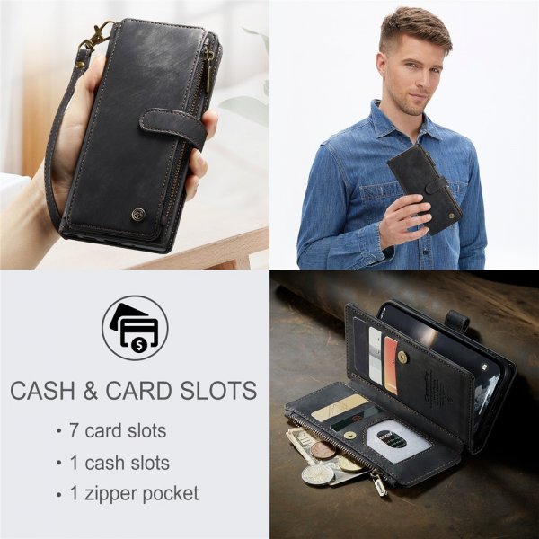 CaseMe iPhone 15 Etui C30 Series Svart