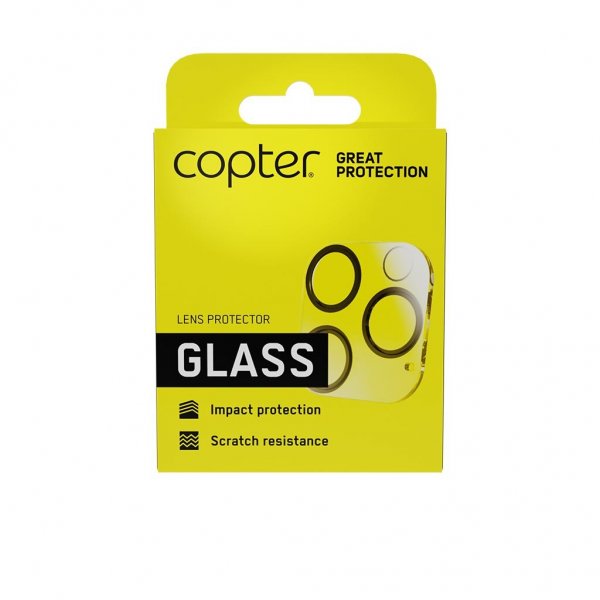 Copter iPhone 15/iPhone 15 Plus Kamerabeskytter Exoglass Lens Protector