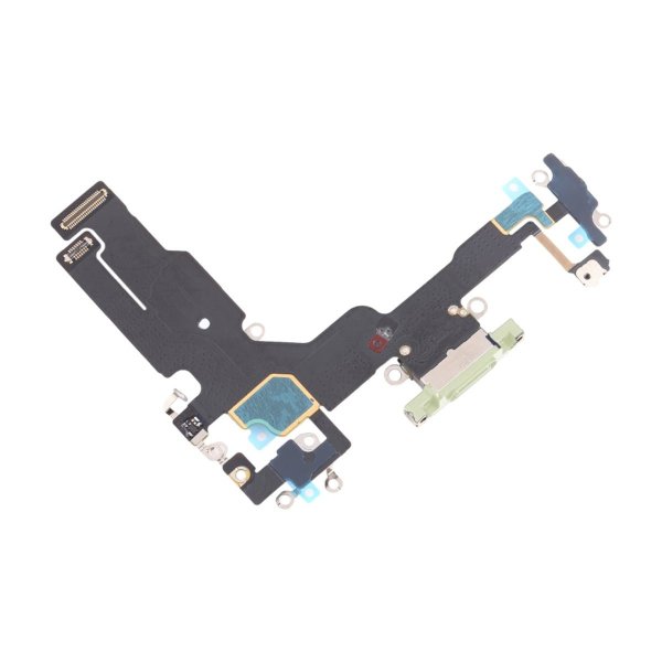 iPhone 15 ladekontakt med flexkabel - grønn