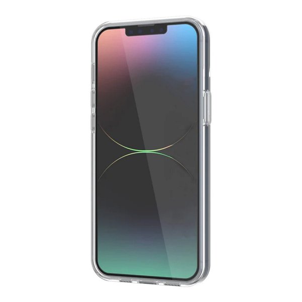 Rvelon iPhone 15 Deksel Kortholder Transparent
