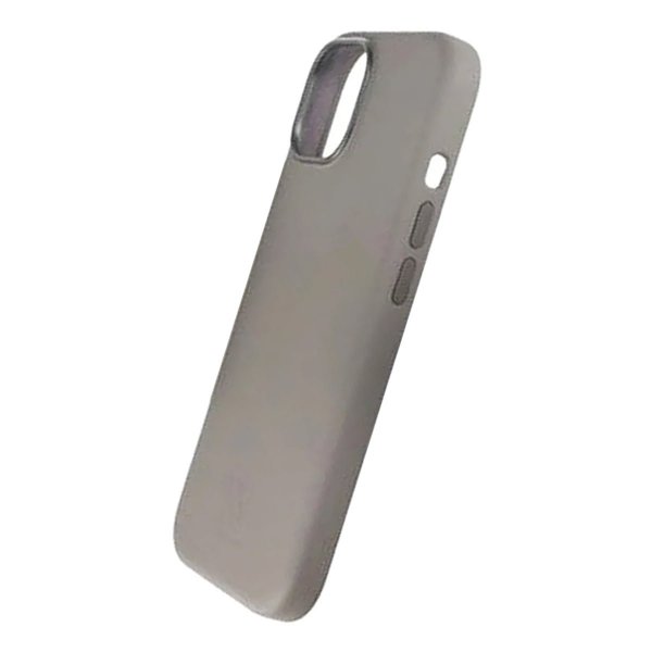 Rvelon iPhone 15 Deksel Silikon MagSafe Grå