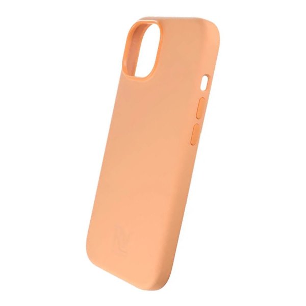 Rvelon iPhone 15 Deksel Silikon MagSafe Gul