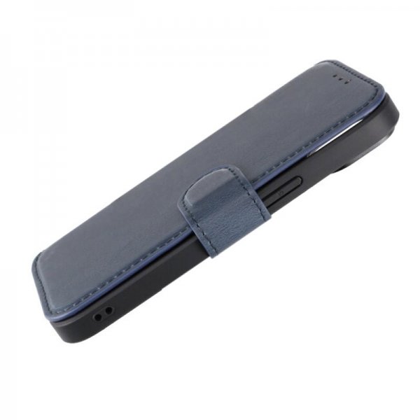 Rvelon iPhone 15 Etui 4 Kortlomme MagSafe Blå