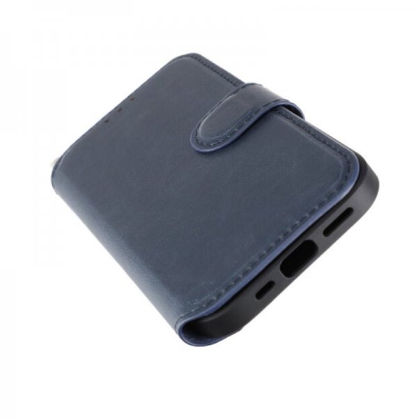 Rvelon iPhone 15 Etui 4 Kortlomme MagSafe Blå