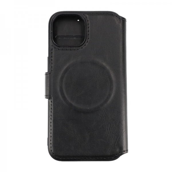 Rvelon iPhone 15 Etui 4 Kortlomme MagSafe Svart