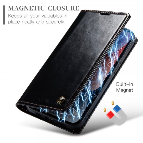 CaseMe iPhone 15 Plus Etui 003 Series Svart