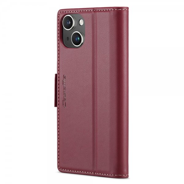CaseMe iPhone 15 Plus Etui 023 Series Rød