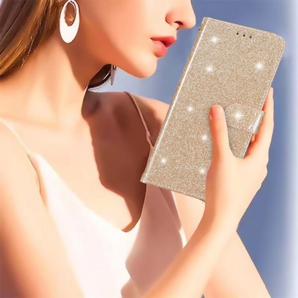 iPhone 15 Plus Etui Glitter Gull