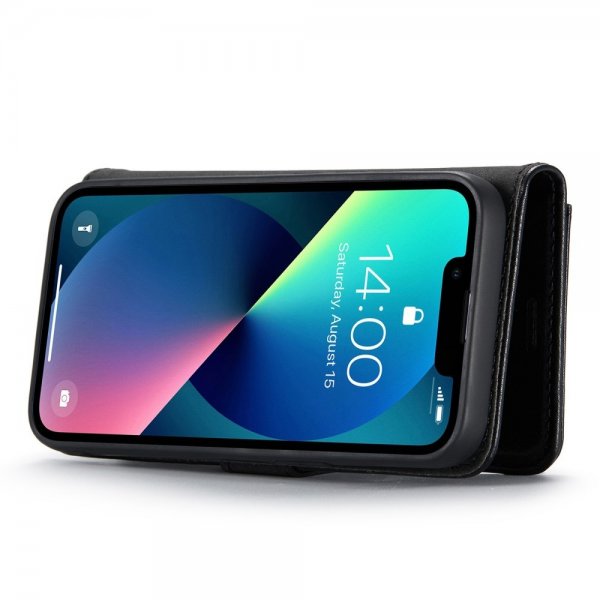 Dg.Ming iPhone 15 Plus Etui Avtagbart Deksel Svart