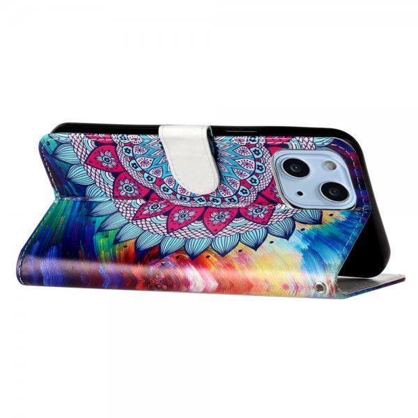 iPhone 15 Plus Etui Motiv Mandala