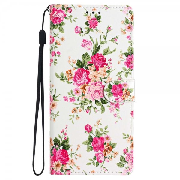 iPhone 15 Plus Etui Motiv Rosa Marmor