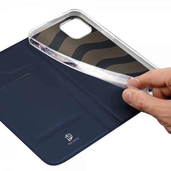 Dux Ducis iPhone 15 Plus Etui Skin Pro Series Blå