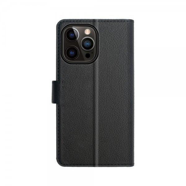 Xqisit iPhone 15 Plus Etui Slim Wallet Selection Svart