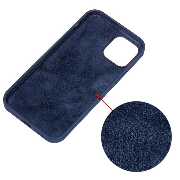 iPhone 15 Plus Deksel Silikon Blå