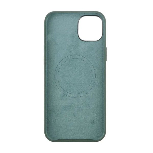 Rvelon iPhone 15 Plus Deksel Silikon MagSafe Grønn