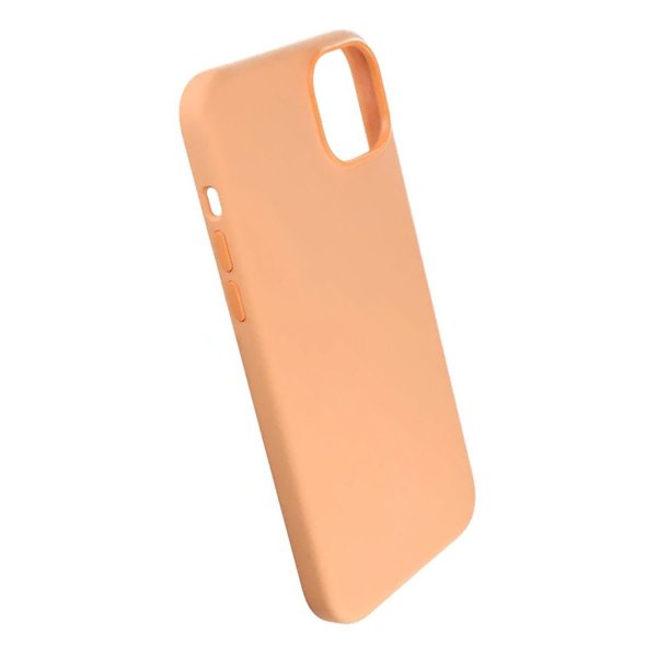 Rvelon iPhone 15 Plus Deksel Silikon MagSafe Gul