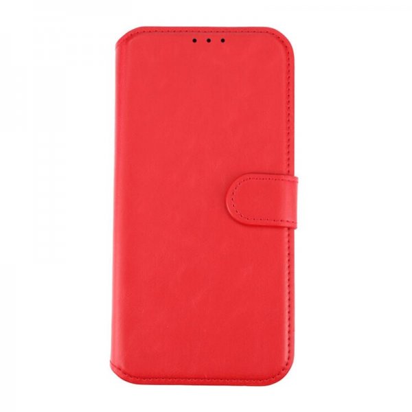 Rvelon iPhone 15 Plus Etui Detachable Wallet Case Rød