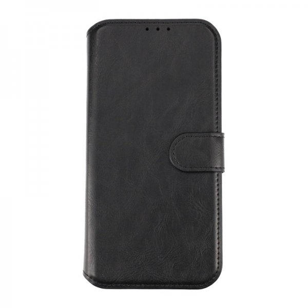 Rvelon iPhone 15 Plus Etui Detachable Wallet Case Svart