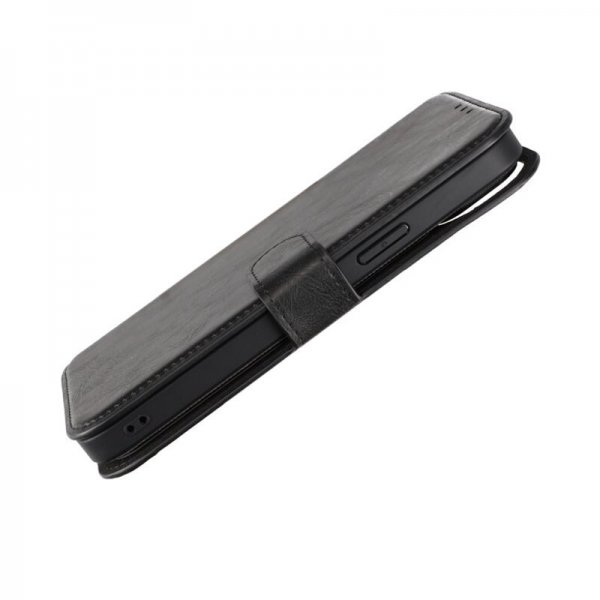 Rvelon iPhone 15 Plus Etui Detachable Wallet Case Svart