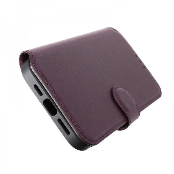 Rvelon iPhone 15 Plus Etui 4 Kortlomme MagSafe Lilla