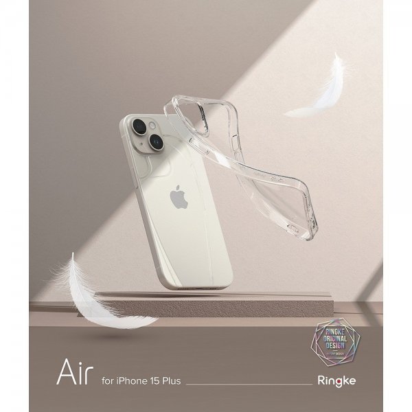 Ringke iPhone 15 Plus Deksel Air Clear