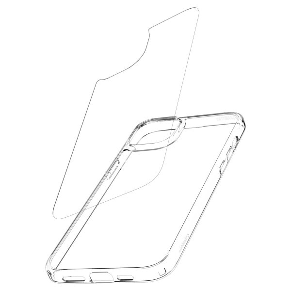 Spigen iPhone 15 Plus Deksel Air Skin Hybrid Crystal Clear