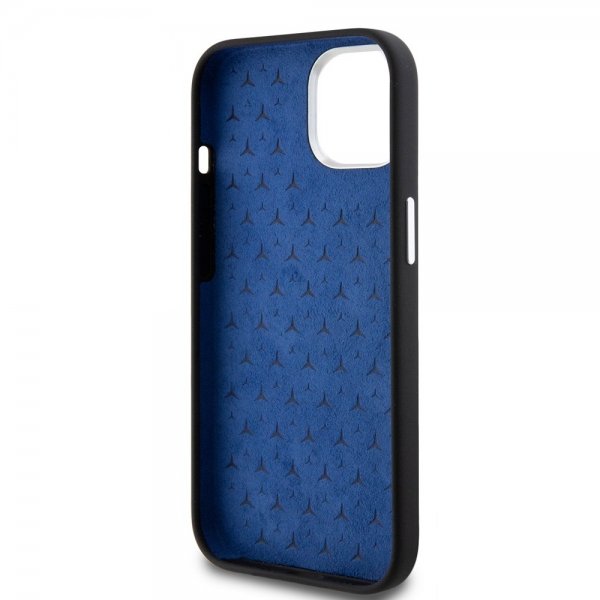 Mercedes Benz iPhone 15 Plus Deksel Bicolor MagSafe Svart