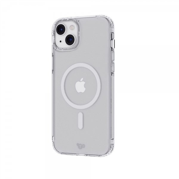Tech21 iPhone 15 Plus Deksel Evo Clear MagSafe Transparent