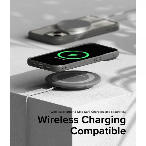 Ringke iPhone 15 Plus Deksel Fusion Bold Grå