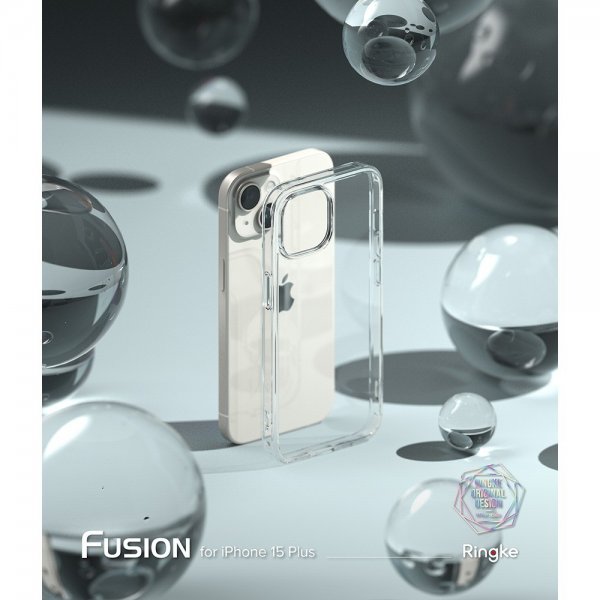 Ringke iPhone 15 Plus Deksel Fusion Clear