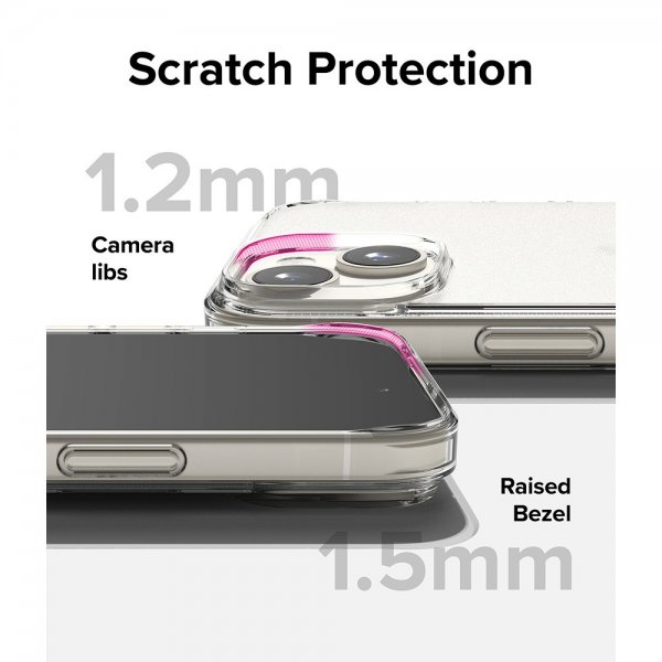 Ringke iPhone 15 Plus Deksel Fusion Matte Clear