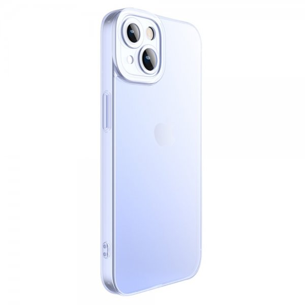 X-Level iPhone 15 Plus Deksel Herdet glass Blå