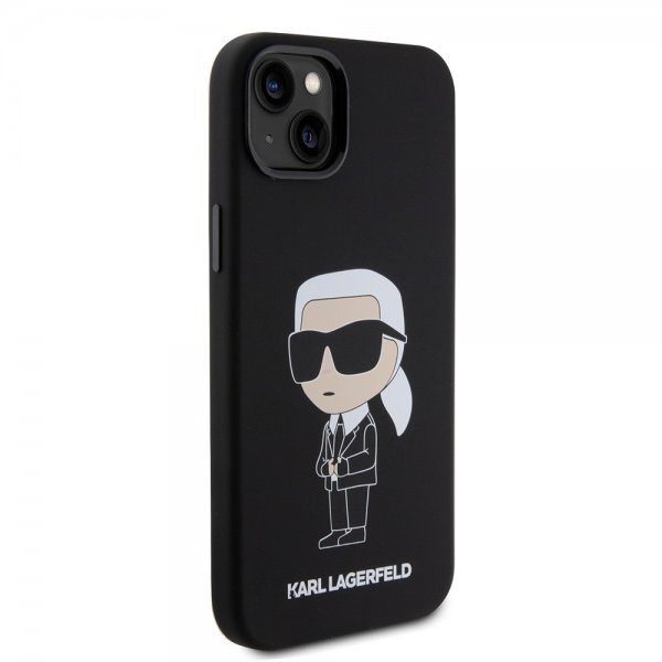 Karl Lagerfeld iPhone 15 Plus Deksel Ikonik NFT Svart