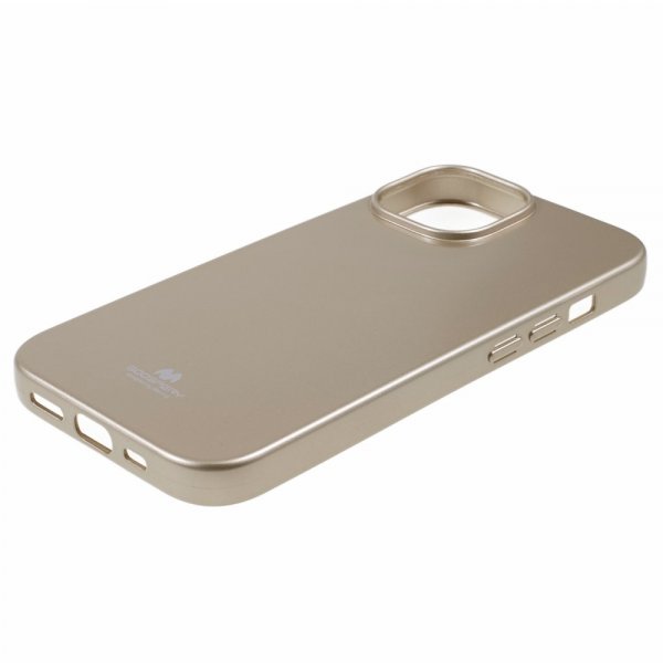 Mercury iPhone 15 Plus Deksel Jelly Glitter Gull