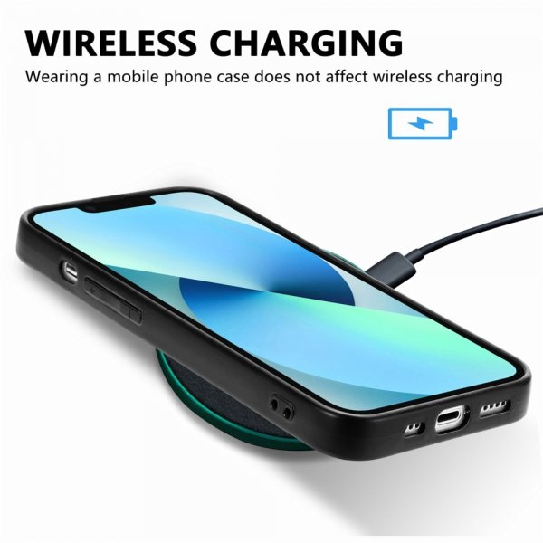 iPhone 15 Plus Deksel Kamuflasje Blå
