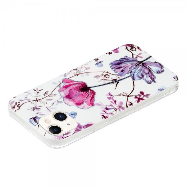 iPhone 15 Plus Deksel Motiv Lotus