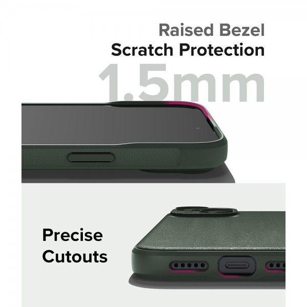 Ringke iPhone 15 Plus Deksel Onyx Dark Green