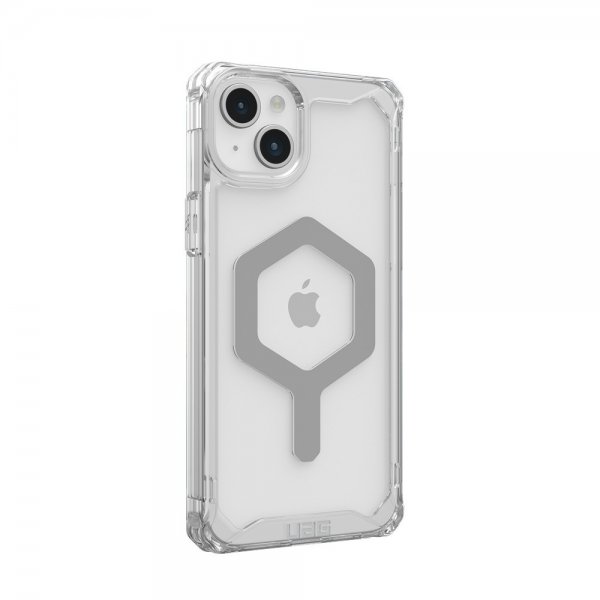 Urban Armor Gear (UAG) iPhone 15 Plus Deksel Plyo MagSafe Ice Sølv