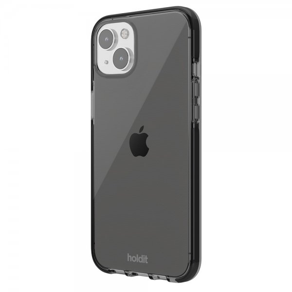 holdit iPhone 15 Plus Deksel Seethru Svart