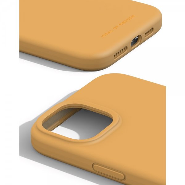 Ideal of Sweden iPhone 15 Plus Deksel Silicone Case MagSafe Apricot