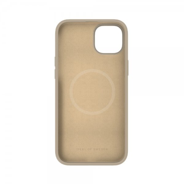 Ideal of Sweden iPhone 15 Plus Deksel Silicone Case MagSafe Beige