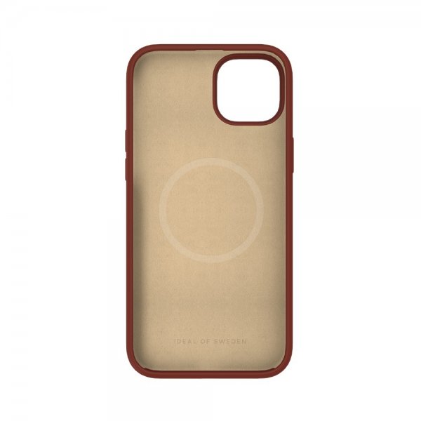 Ideal of Sweden iPhone 15 Plus Deksel Silicone Case MagSafe Dark Amber