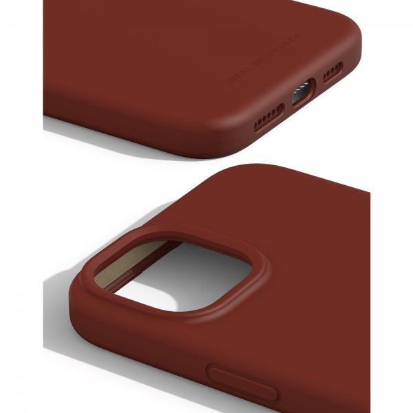 Ideal of Sweden iPhone 15 Plus Deksel Silicone Case MagSafe Dark Amber
