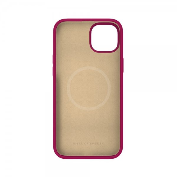 Ideal of Sweden iPhone 15 Plus Deksel Silicone Case MagSafe Magenta