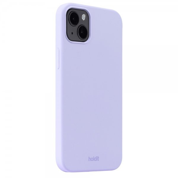 holdit iPhone 15 Plus Deksel Silikon Lavendel
