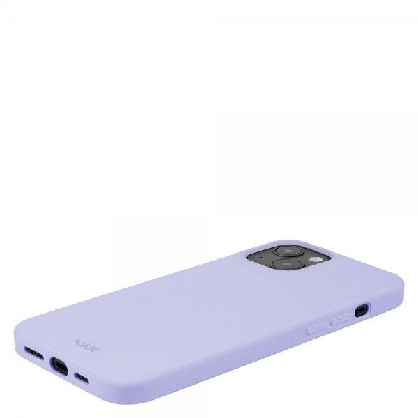 holdit iPhone 15 Plus Deksel Silikon Lavendel