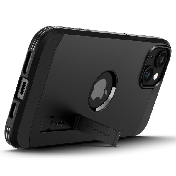 Spigen iPhone 15 Plus Deksel Tough Armor MagFit Svart